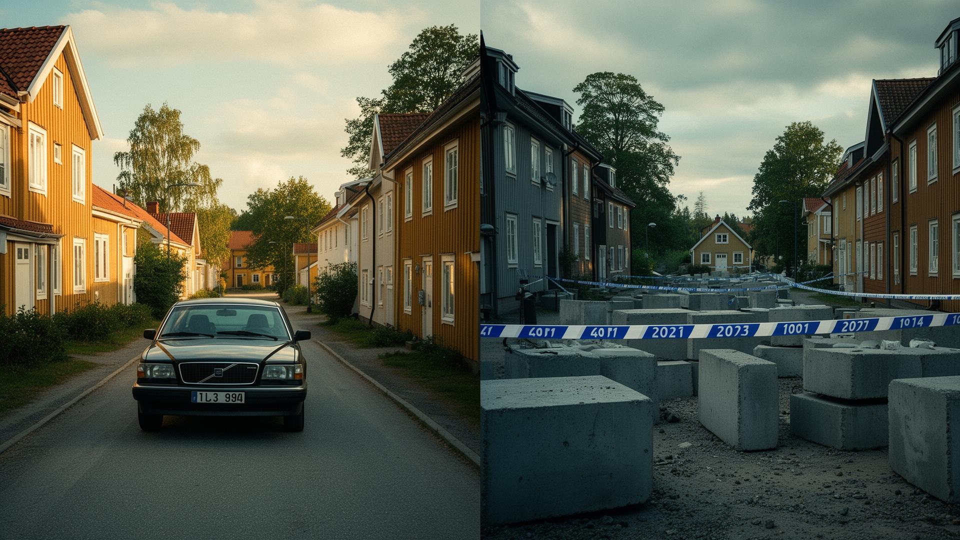 Sweden then and now — the composite curve